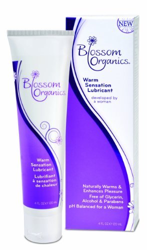 Blossom Organics Warm Sensation Lubricant -- 4 fl oz