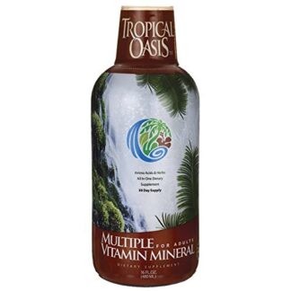 Tropical Oasis Multi Vitamin and Mineral Liquid Supplement -- 16 fl oz, 32 servings