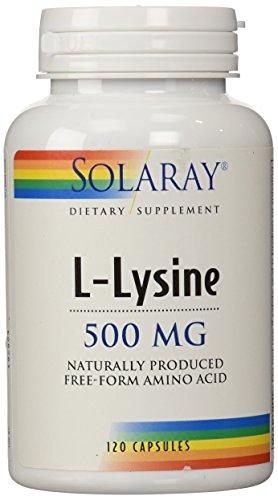 Solaray Free-Form L-Lysine 500mg -- 120 Caps
