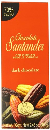 Chocolate Santander Dark Chocolate 70% Cocoa Bar -- 70g