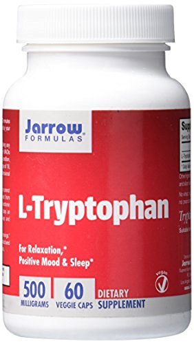 Jarrow Formulas L-Tryptophan 500 mg -- 60 Vegetarian Capsules