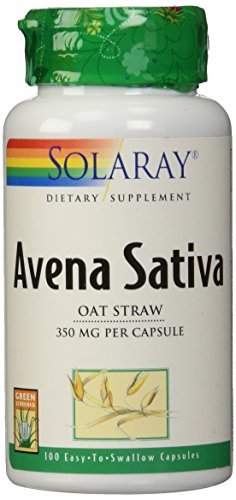Solaray Avena Sativa 350 mg -- 100 Capsules