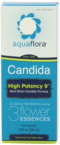 Aqua Flora High Potency 9 Multi-Strain Candida Formula -- 8 oz