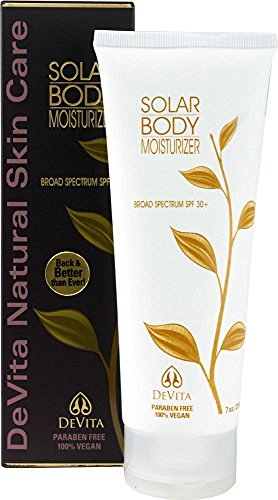 DeVita Natural Skin Care Solar Body Moisturizer -- 7 oz