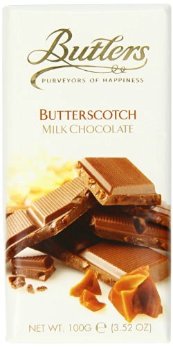 Butlers Irish Chocolate Butterscotch Milk Chocolate Bar -- 100g