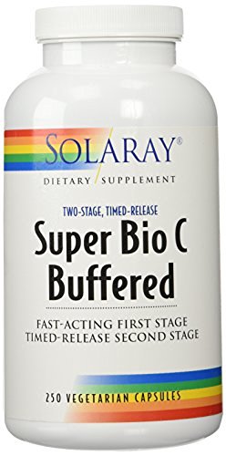 Solaray Super Bio C Buffered -- 250 Vegetarian Capsules