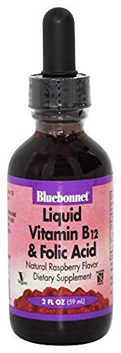 Bluebonnet Liquid Vitamin B-12 & Folic Acid -- 2 fl oz (59 ml)