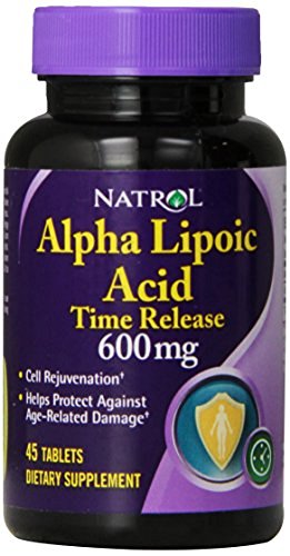 Natrol Alpha Lipoic Acid Time Release 600 mg -- 45 Tablets