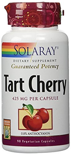 Solaray Tart Cherry 425 mg -- 90 Vegetarian Capsules