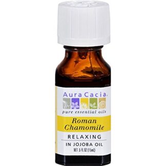 Aura Cacia Precious Essential Oil Roman Chamomile -- 0.5 fl oz