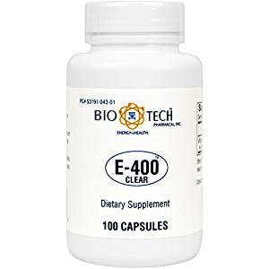 Bio-Tech Pharmacal E-400-Clear – 100 Capsules