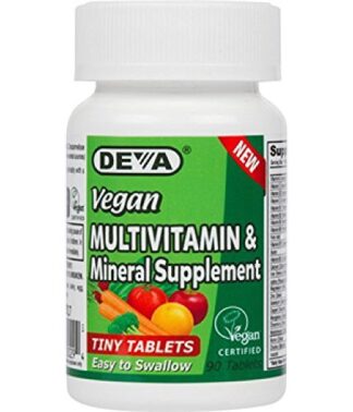 DEVA Vegan Multivitamin & Mineral Tiny Tablets -- 90 Tablets