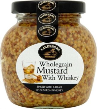 Lakeshore Whiskey Mustard -- 205 g jar