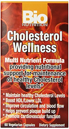 Bio Nutrition Cholesterol Wellness -- 60 Vegetarian Capsules