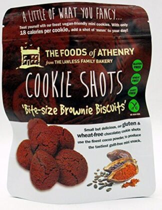 The Foods of Athenry Brownie Biscuits Cookie Shots -- 4.2 oz