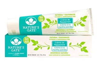 Nature's Gate Natural Toothpaste Creme de Peppermint -- 6 oz