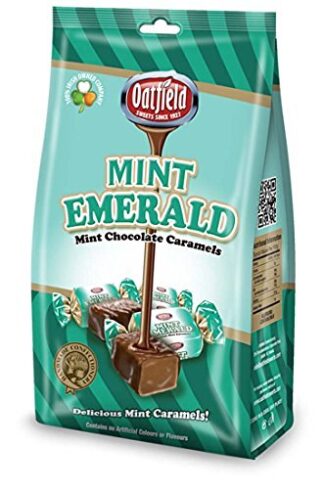 Oatfield Mint Emerald Chocolate Caramels -- 150g
