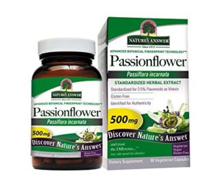 Nature's Answer Passion Flower Extract -- 60 Vegetarian Capsules