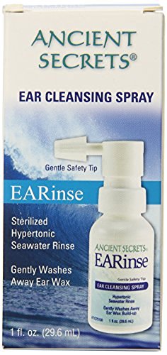 Ancient Secrets Hypertonic Saline Seawater Rinses Ear Cleansing – 1 fl oz