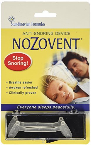 Scandinavian Formulas Nozovent Anti-Snoring Device -- 2 Devices