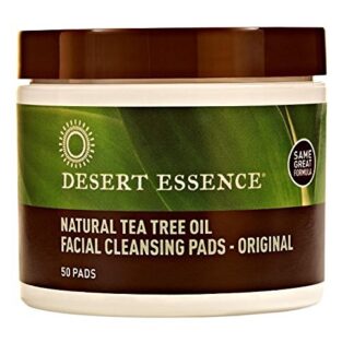 Desert Essence Aloe Facial Cleansing Pads -- 50 Pads