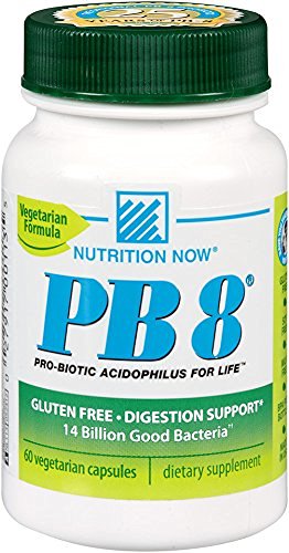 Nutrition Now PB 8 Pro-Biotic Acidophilus -- 60 Vegetarian Capsules