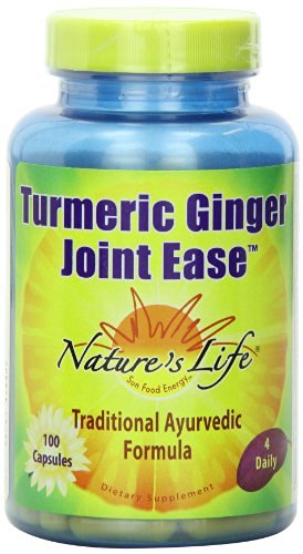 Nature's Life Turmeric Ginger Joint Ease -- 100 Capsules