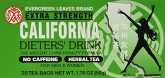 Evergreen Leaves Brand California Dieters' Tea – 20 TB