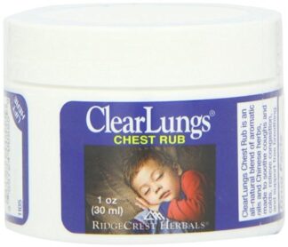 Ridgecrest Herbals Clearlungs Chest Rub -- 1 oz