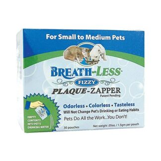 Ark Naturals Breath-Less Fizzy Plaque Zapper Small to Medium -- 30 Pouches