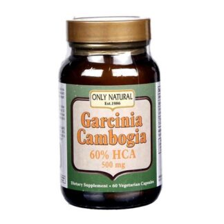 Only Natural Garcinia Cambogia 500 mg -- 60 Vegetarian Capsules