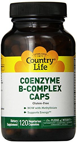 Country Life Coenzyme B-Complex Caps -- 120 Vegan Capsules