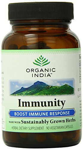 Organic India Immunity Boost Immune Response -- 90 Vegetarian Capsules