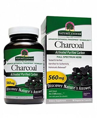 Nature's Answer Activated Charcoal -- 90 Vegetarian Capsules