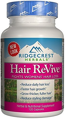 RidgeCrest Herbals Hair ReVive -- 120 Vegetarian Capsules