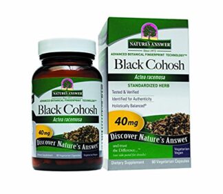 Nature's Answer Black Cohosh Standardized -- 60 Vegetarian Caps