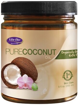 Life-flo Skin Care Pure Coconut Oil -- 9 fl. oz