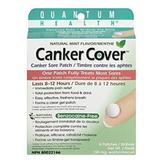 Quantum Canker Cover 150 mg -- 6 patches