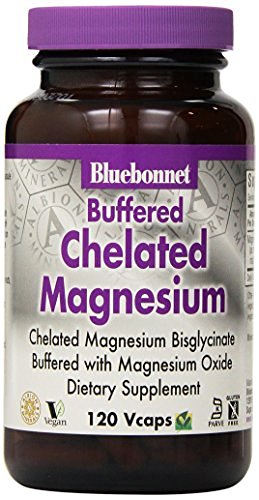 Bluebonnet Buffered Chelated Magnesium -- 120 Vegetarian Capsules