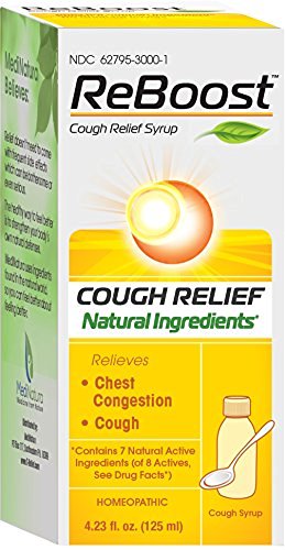 MediNatura ReBoost Cough Relief Syrup -- 4.23 oz