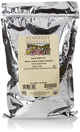 Starwest Botanicals Organic Wheatgrass Powder -- 16 oz