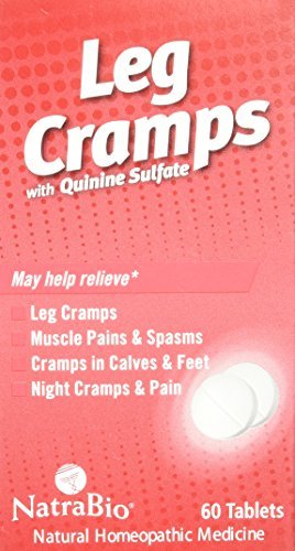 NatraBio Leg Cramps with Quinine Sulfate -- 60 Tablets