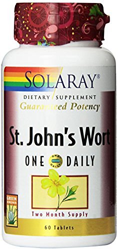 Solaray One Daily St. John's Wort 900 mg -- 60 Tablets