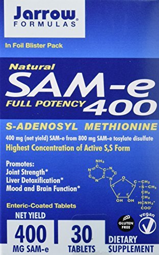 Jarrow Formulas SAM-e 400 mg -- 30 Tablets