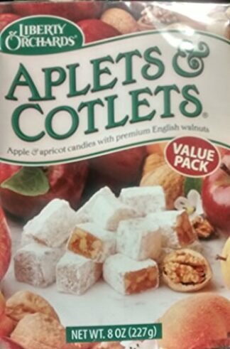 Liberty Orchards Aplets & Cotlets 9 oz Value Pack
