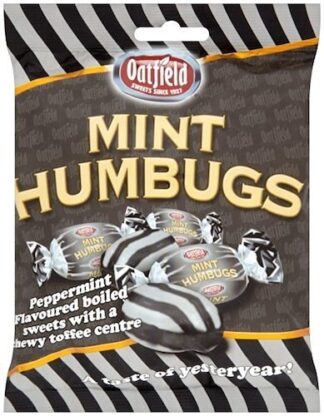 Oatfield Mint Humbugs -- 150g Bag