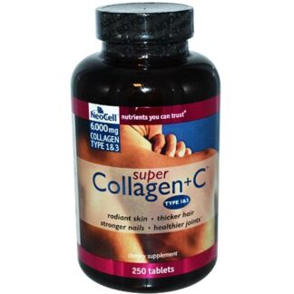 NeoCell Super Collagen Plus C Type 1 and 3 6000 mg -- 250 Tablets