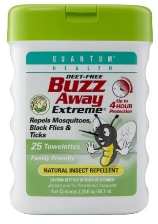 Quantum Buzz Away Extreme Pop-up Dispenser -- 25 Towelettes