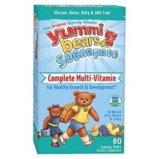 Yummi Bears Sugar Free Multivitamin and Mineral -- 60 Gummy Bears