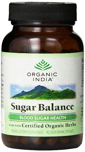 Organic India Sugar Balance -- 90 Vegetarian Capsules